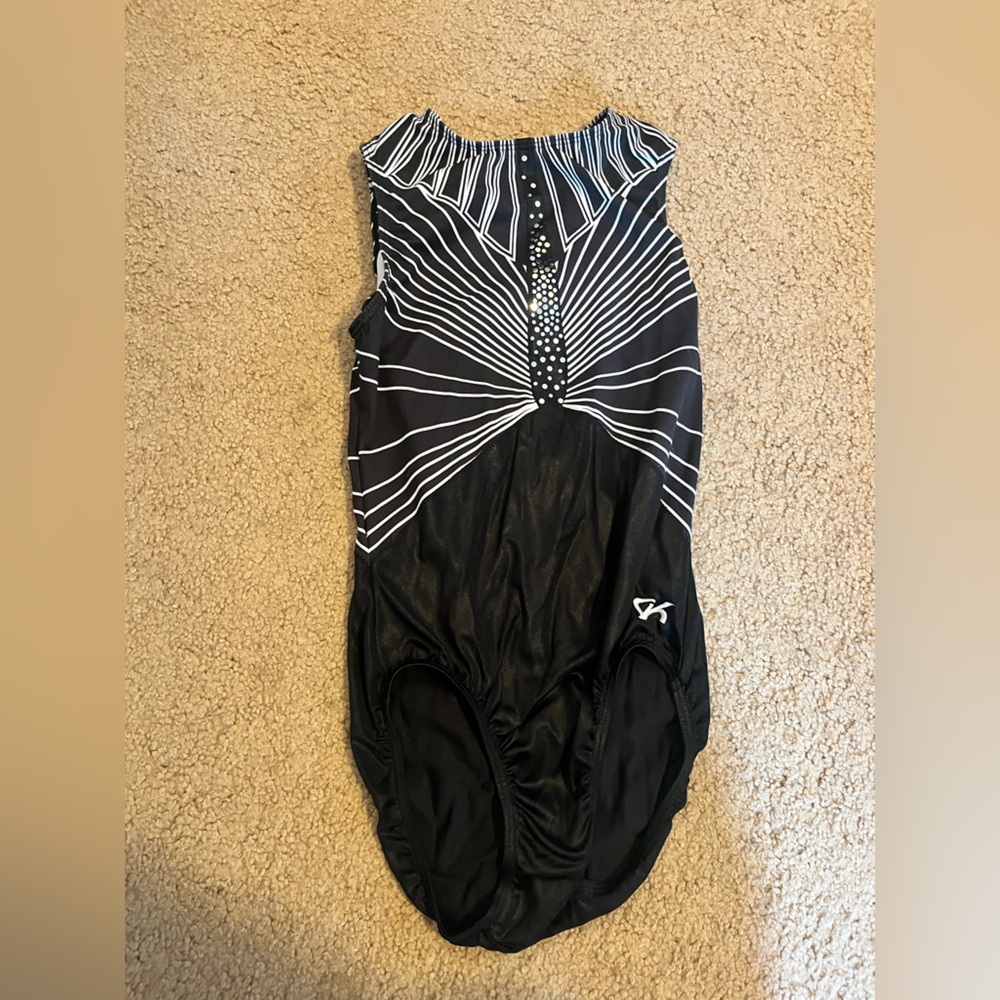 GK Black and White Leotard